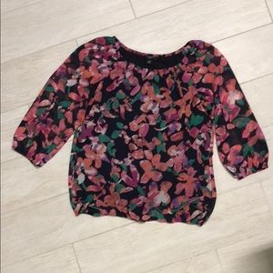 Ann Taylor printed blouse